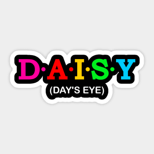 Daisy - Day's Eye. Sticker